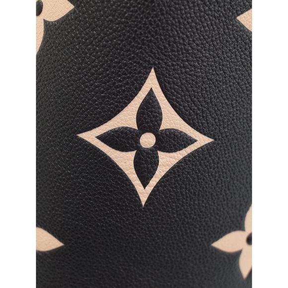 Louis Vuitton Bicolor Monogram Emplant Neonoe MM Black - Picture 7 of 9